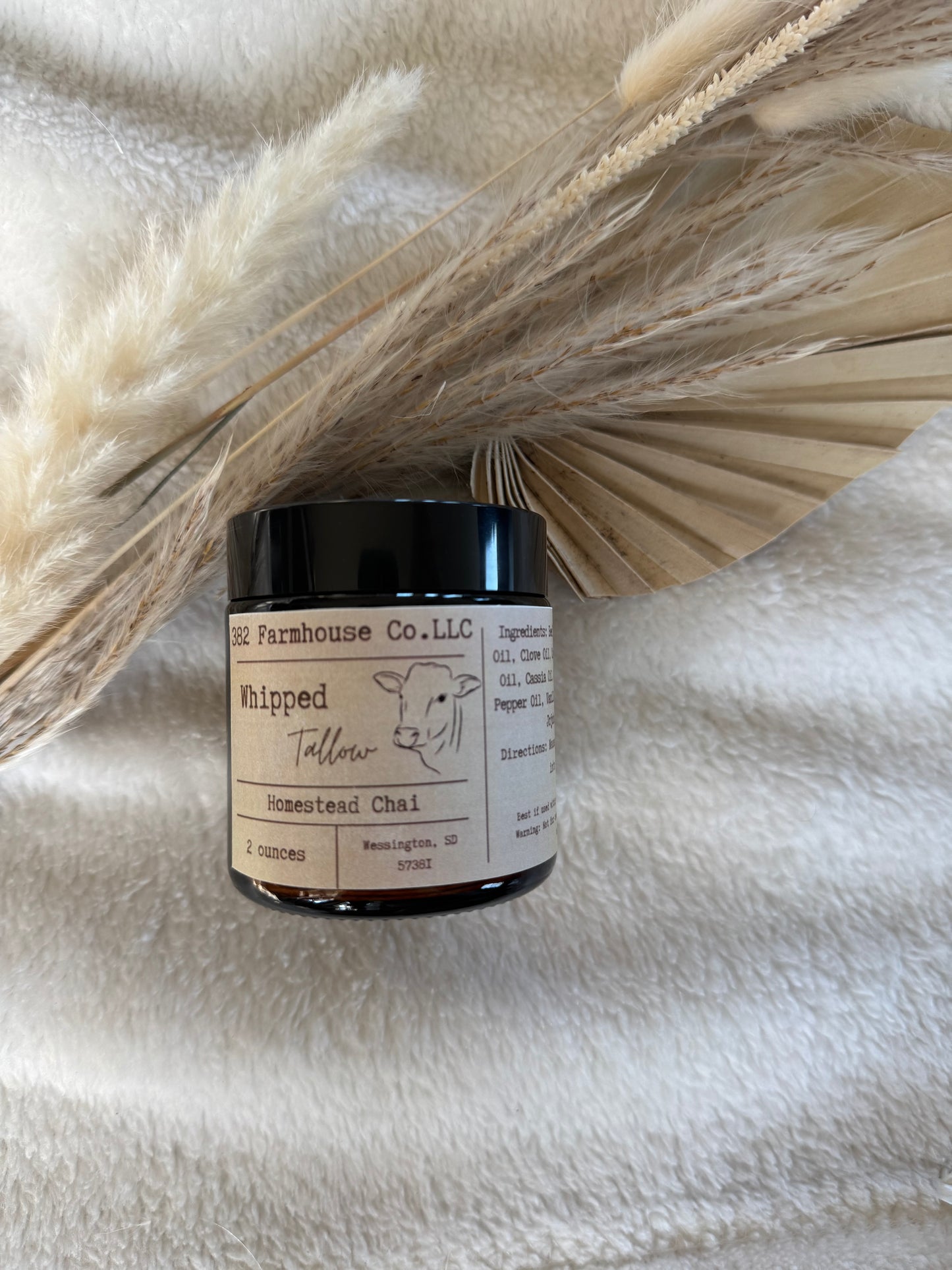 Homestead Chai Whipped Tallow Lotion