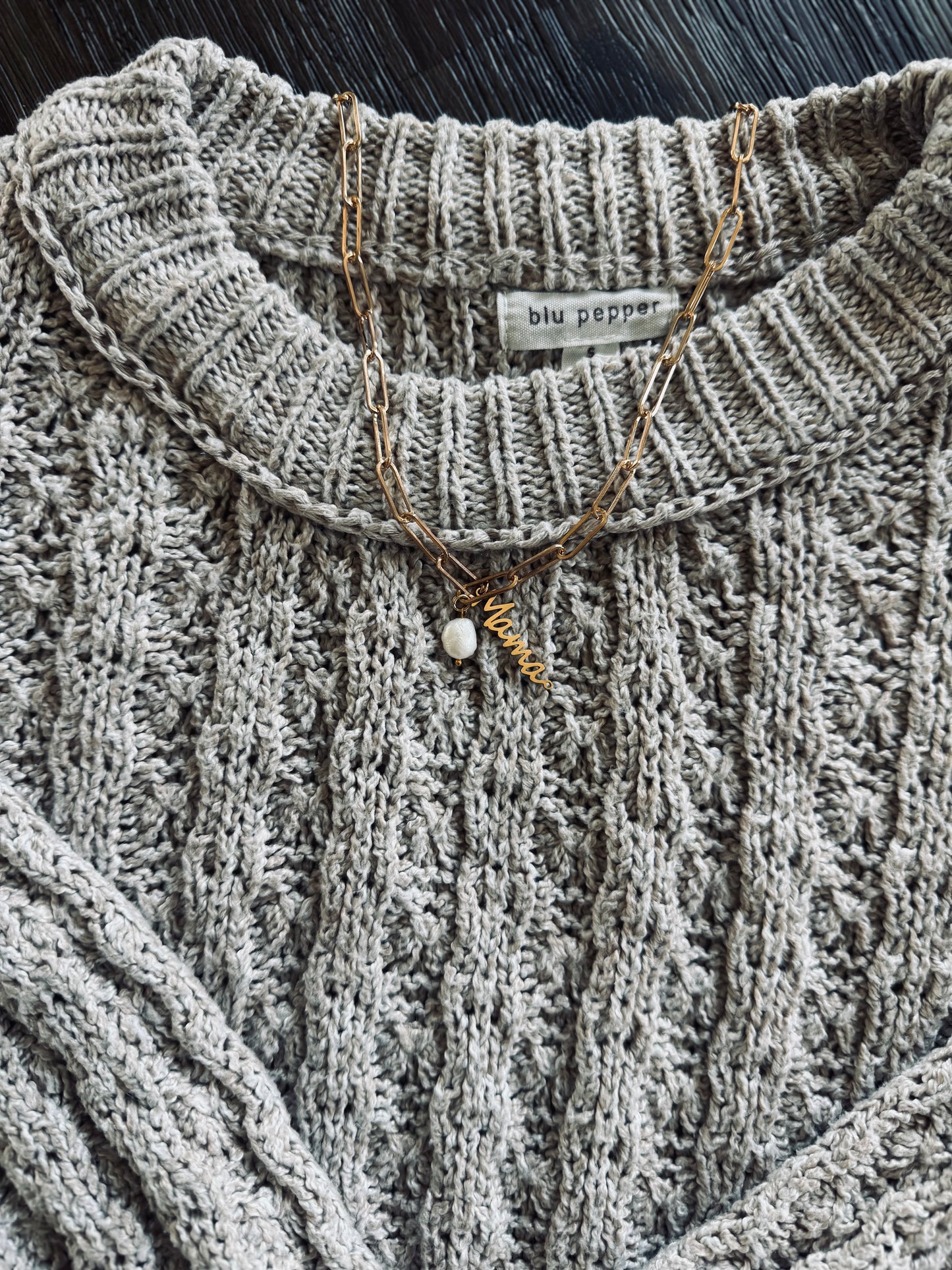 Harvest Pearl Mama Necklace