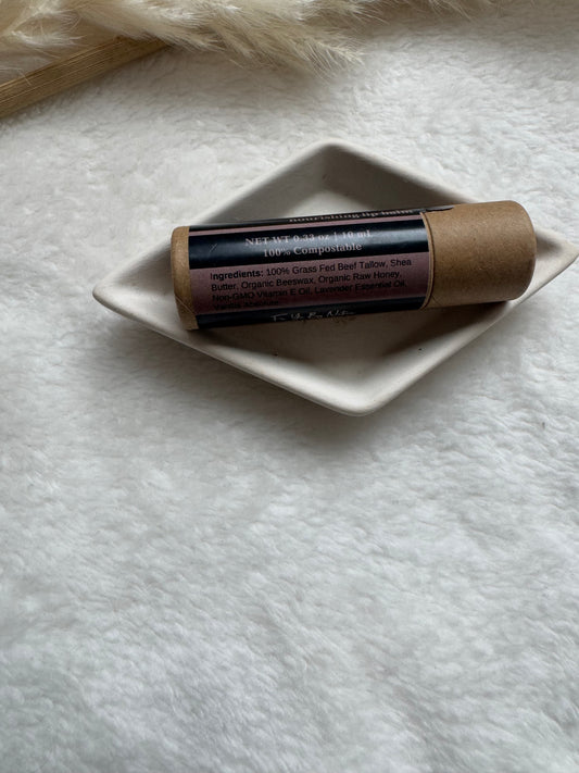 Vanilla Lavender Tallow Lip Balm