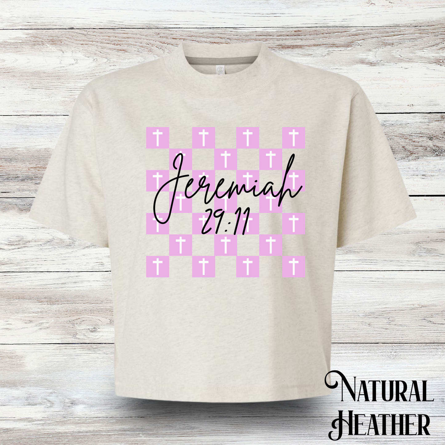 Jeremiah 29:11 Boxy Tee - Adult