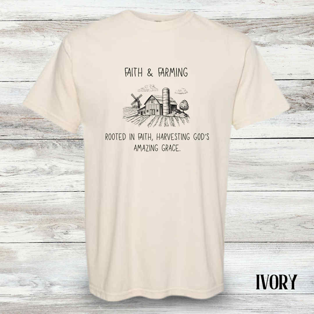 Faith and Farming Tee - Adult