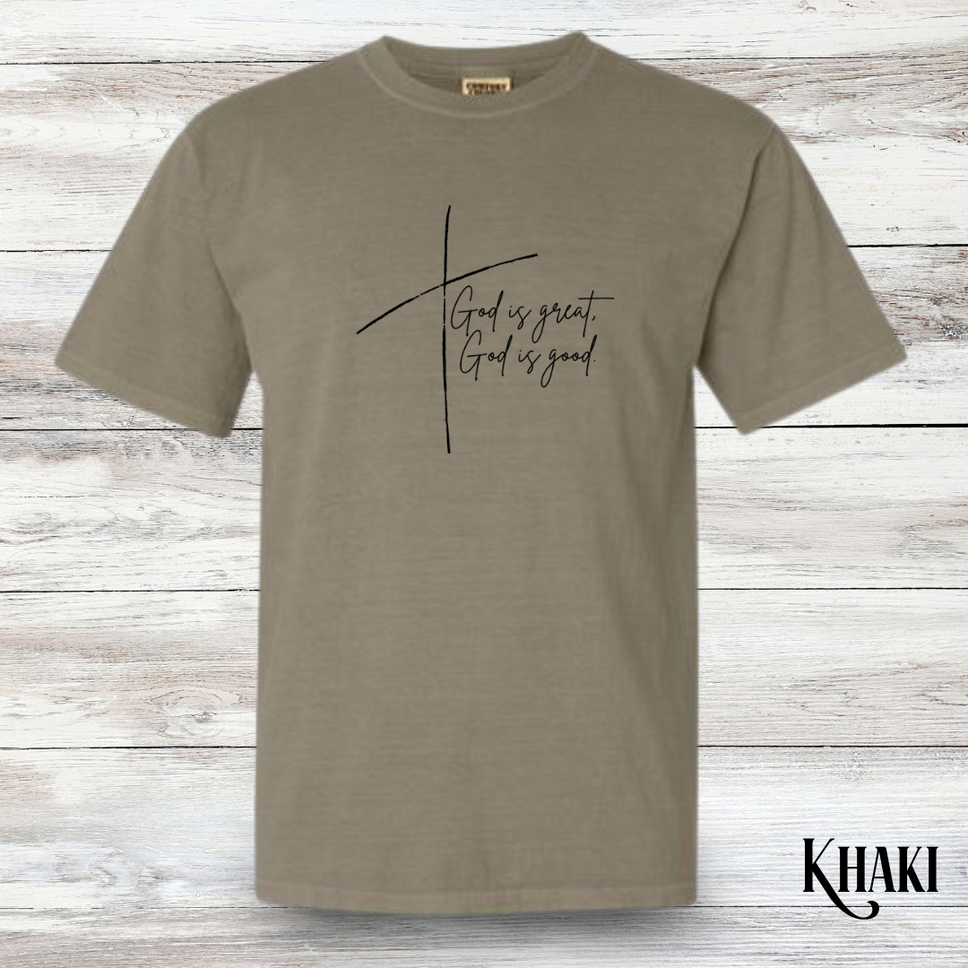 God is Great, God is Good Tee - Adult