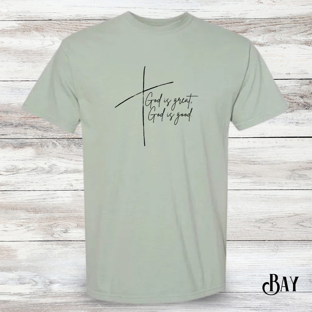 God is Great, God is Good Tee - Adult