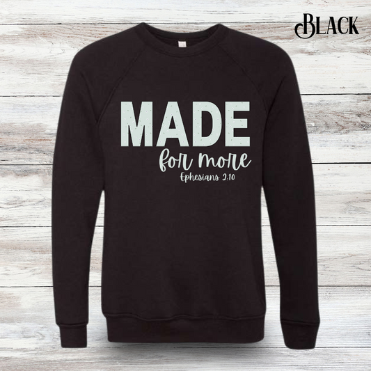 Made for More Crew Neck - Adult