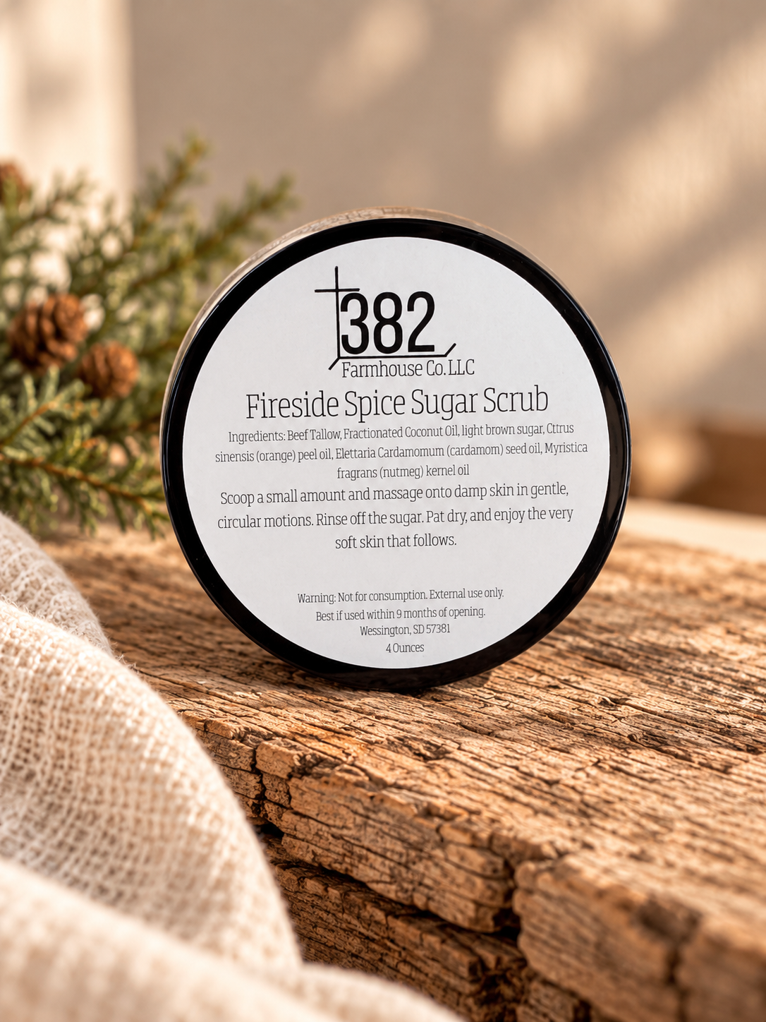 Fireside Spice Sugar Scrub - Winter EXCLUSIVE