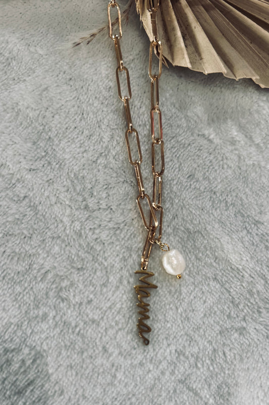 Harvest Pearl Mama Necklace