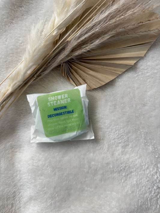 Mission: Decongestible - Shower Steamer