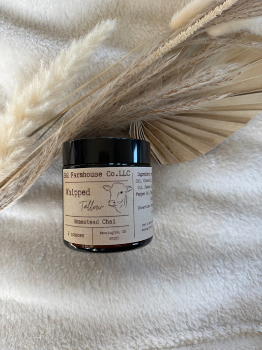 Homestead Chai Whipped Tallow Lotion