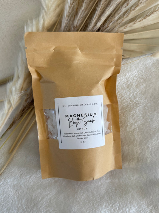 Magnesium Bath Soak - Citrus