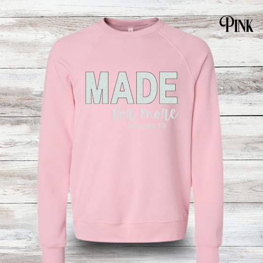 Made for More Crew Neck - Adult