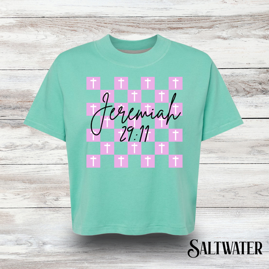 Jeremiah 29:11 Boxy Tee - Adult