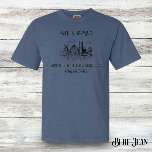 Faith and Farming Tee - Adult